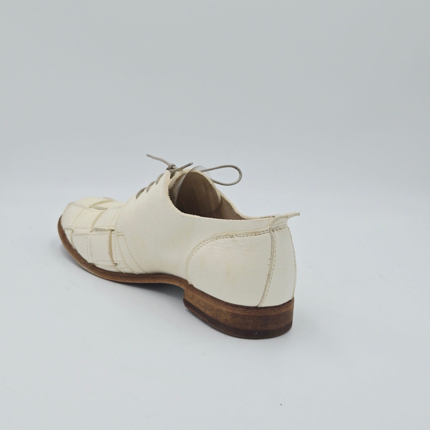 MOMA 39409A VINTAGE Scarpe Classiche Donna pelle bianco