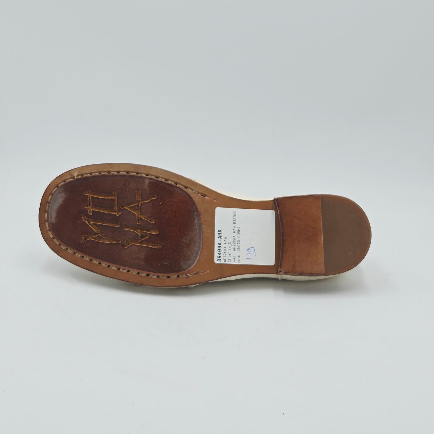 MOMA 39409A VINTAGE Scarpe Classiche Donna pelle bianco