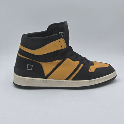 D.A.T.E. SPORT NIGHT Scarpe da ginnastica Uomo pelle giallo