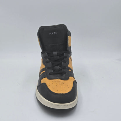 D.A.T.E. SPORT NIGHT Scarpe da ginnastica Uomo pelle giallo