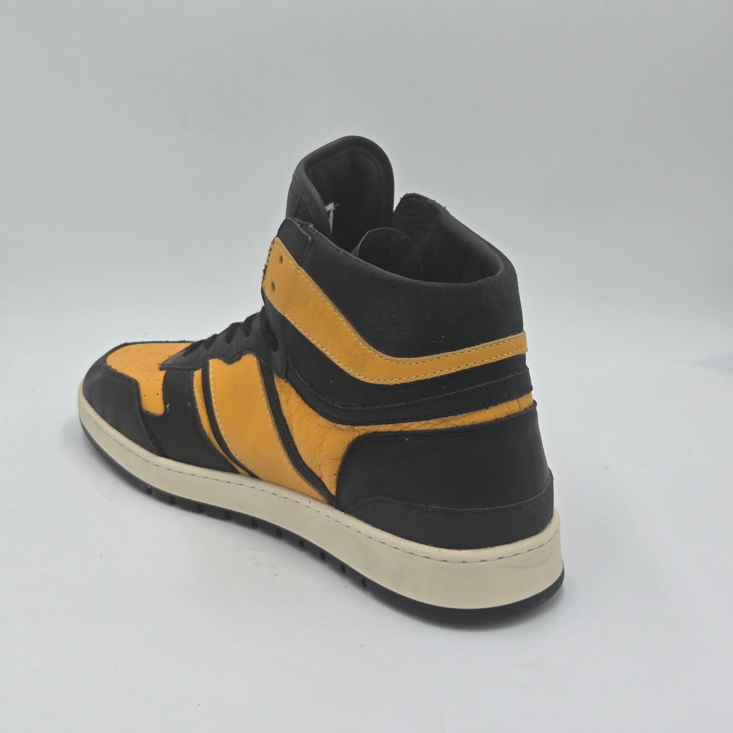 D.A.T.E. SPORT NIGHT Scarpe da ginnastica Uomo pelle giallo