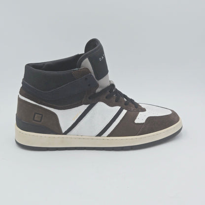 D.A.T.E. SPORT HIGH Scarpe da ginnastica Uomo pelle scamosciata marrone
