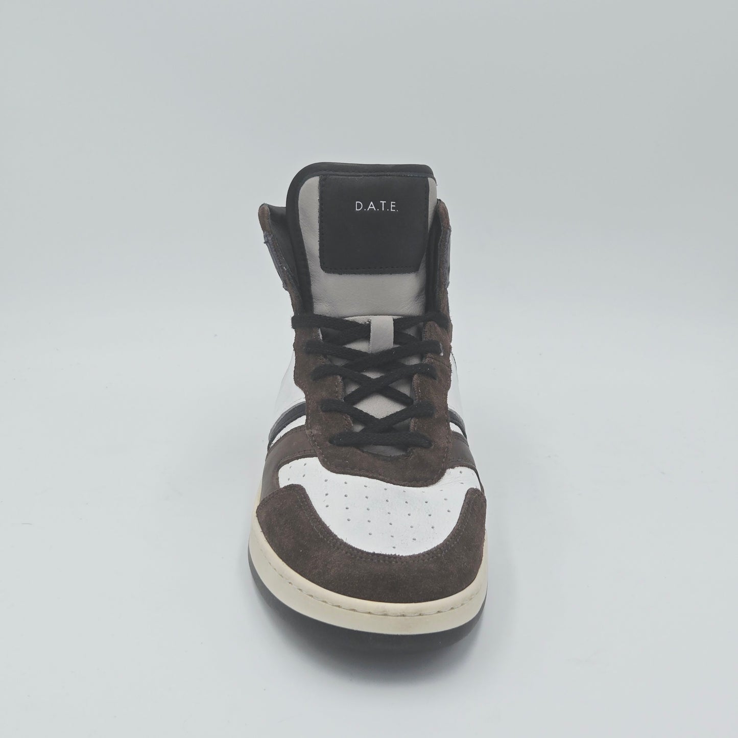 D.A.T.E. SPORT HIGH Scarpe da ginnastica Uomo pelle scamosciata marrone