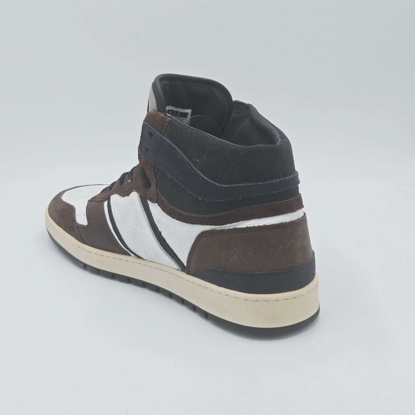 D.A.T.E. SPORT HIGH Scarpe da ginnastica Uomo pelle scamosciata marrone