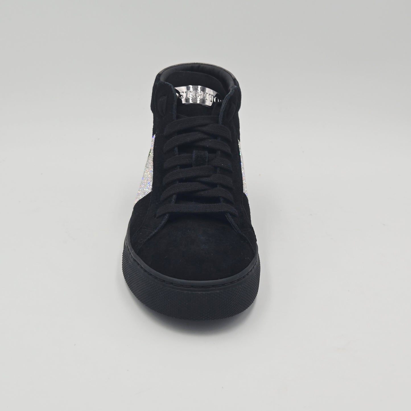 STOKTON Sneaker Donna pelle scamosciata nero