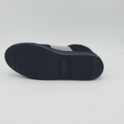 STOKTON Sneaker Donna pelle scamosciata nero