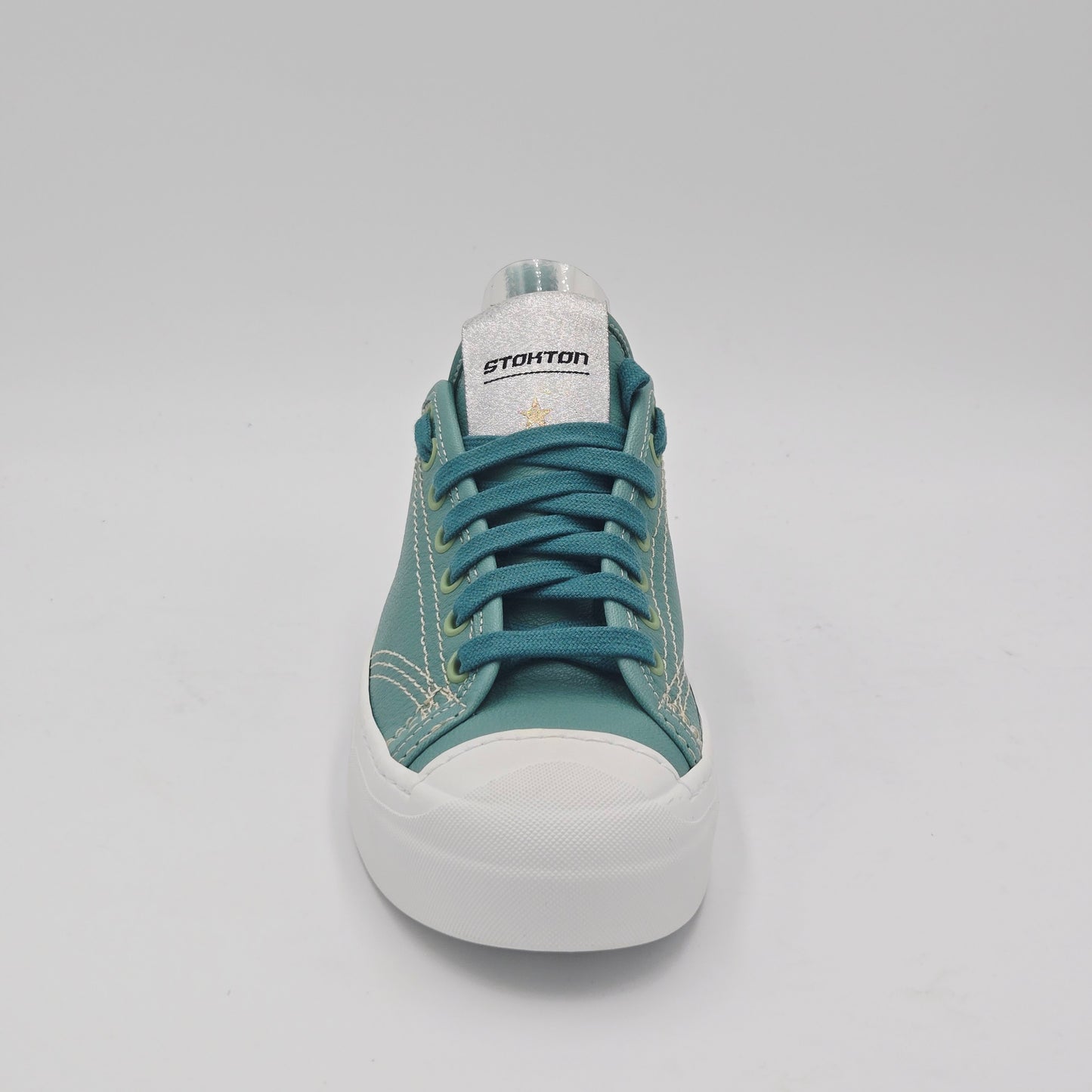STOKTON Sneaker Donna pelle verde