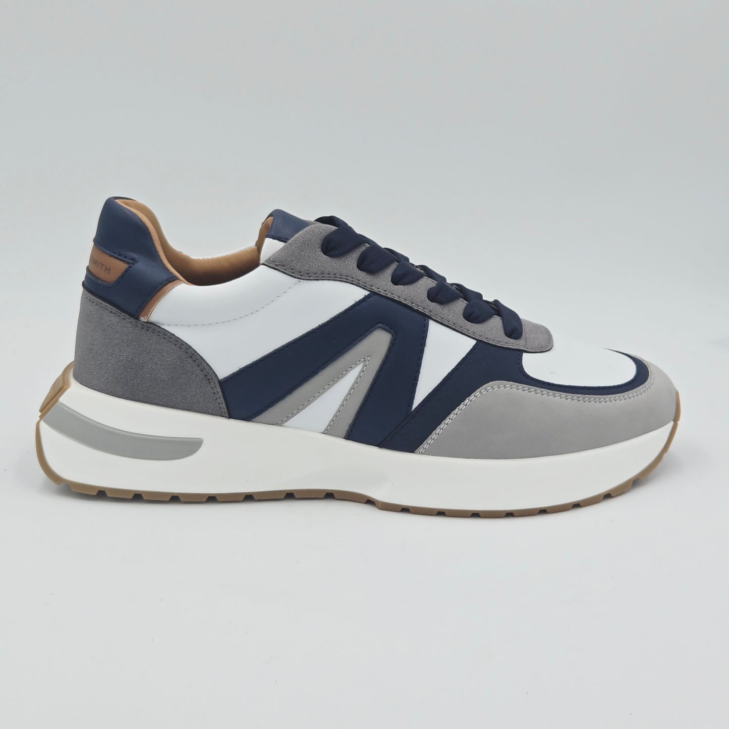 ALEXANDER SMITH Sneaker Uomo pelle sintetica bianco