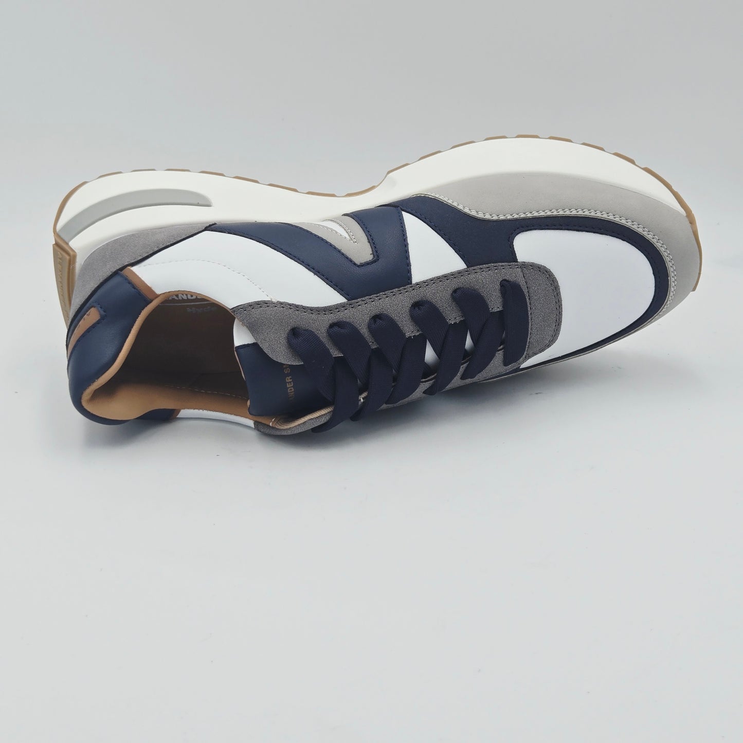 ALEXANDER SMITH Sneaker Uomo pelle sintetica bianco