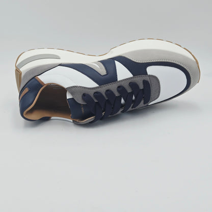ALEXANDER SMITH Sneaker Uomo pelle sintetica bianco