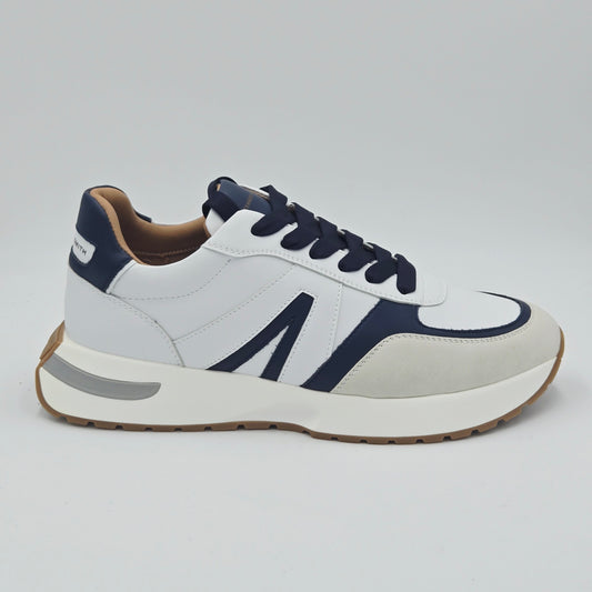 ALEXANDER SMITH Sneaker Uomo pelle sintetica bianco