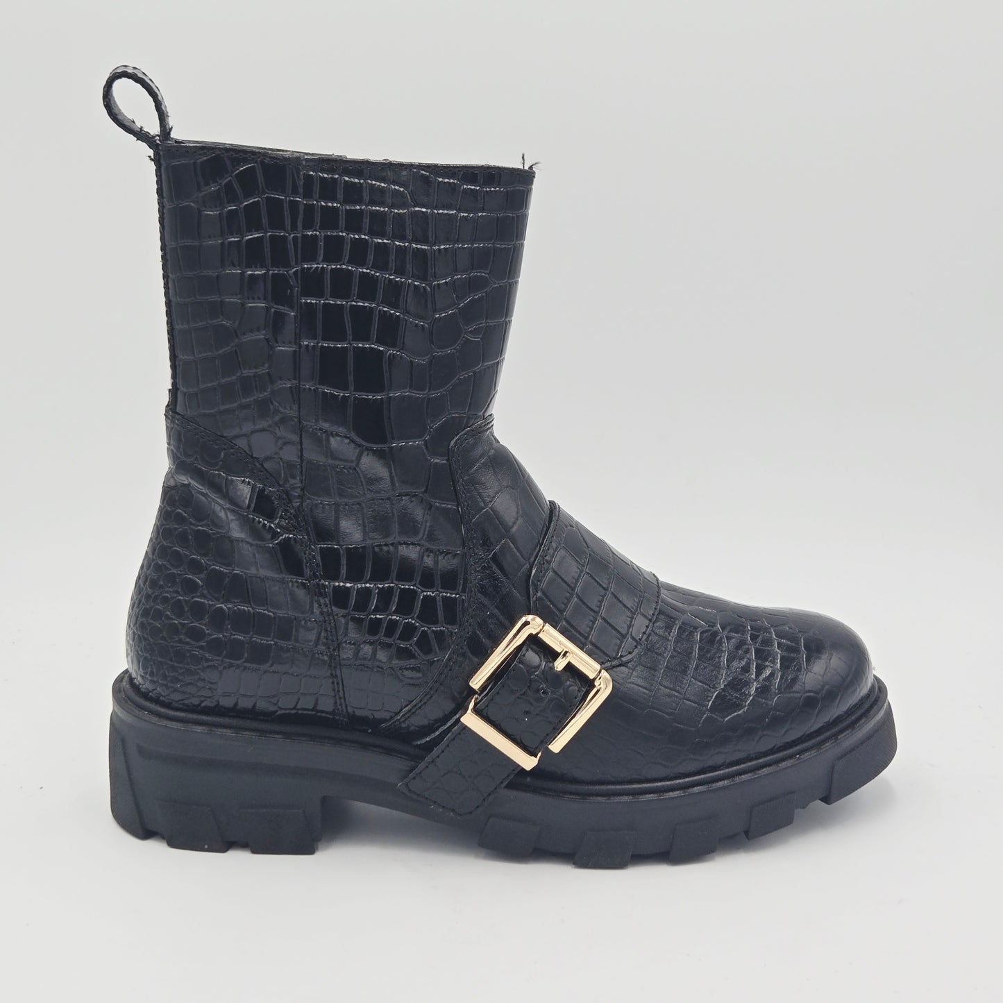 STUDIO MODE Stivaletti Donna pelle nero