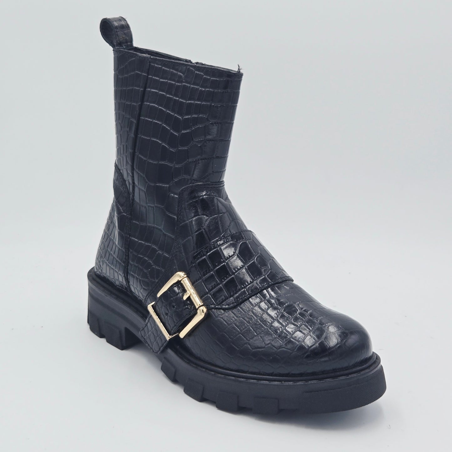 STUDIO MODE Stivaletti Donna pelle nero