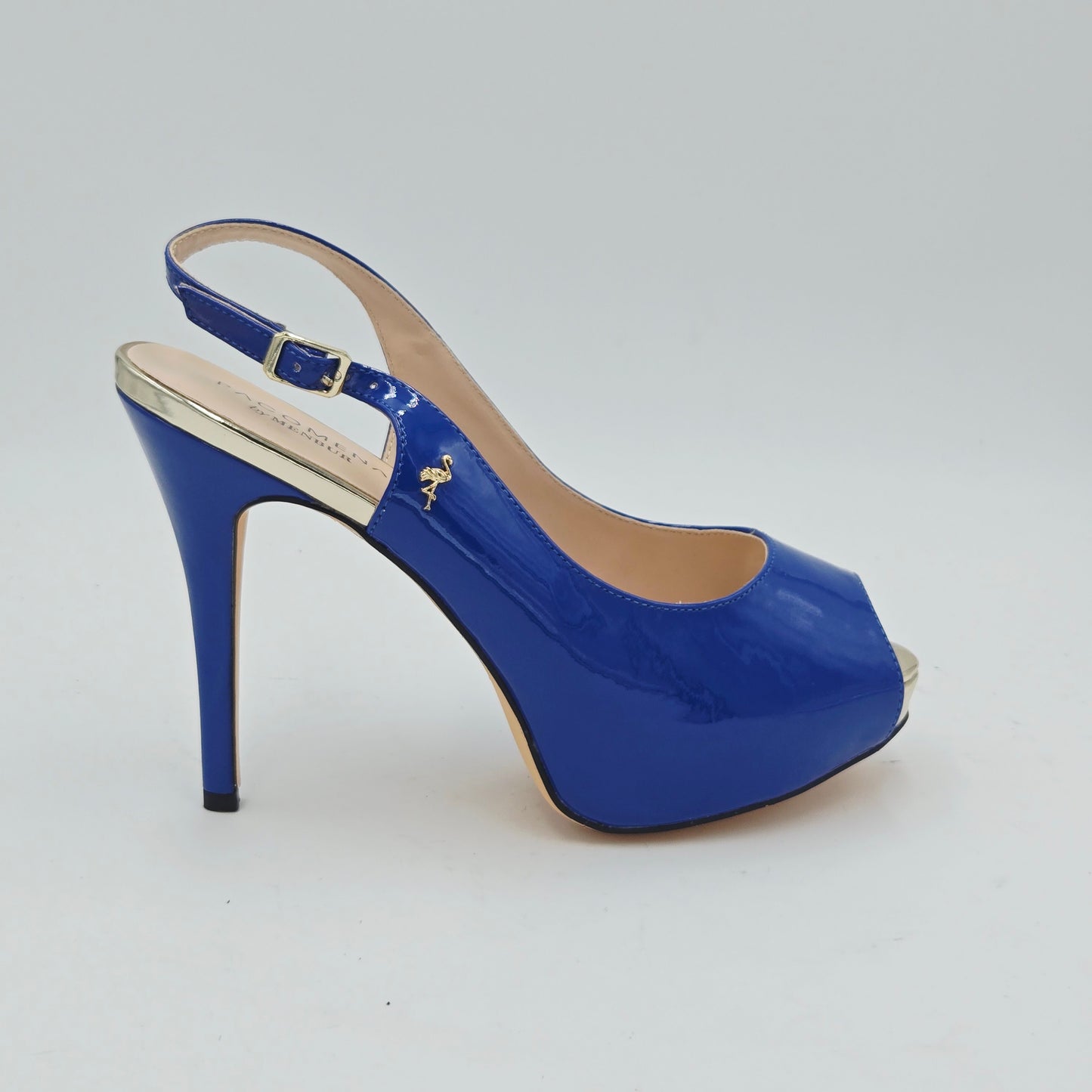 PACOMENA by MENBUR Decolté Donna pelle verniciata blu