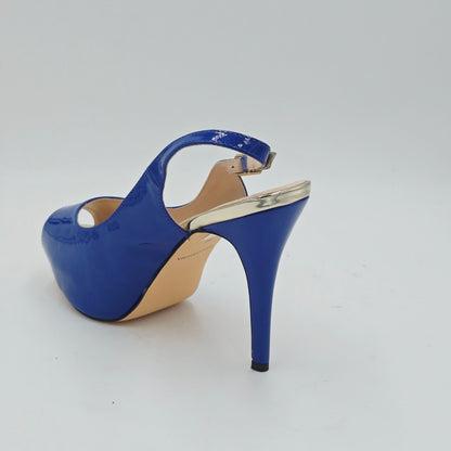 PACOMENA by MENBUR Decolté Donna pelle verniciata blu