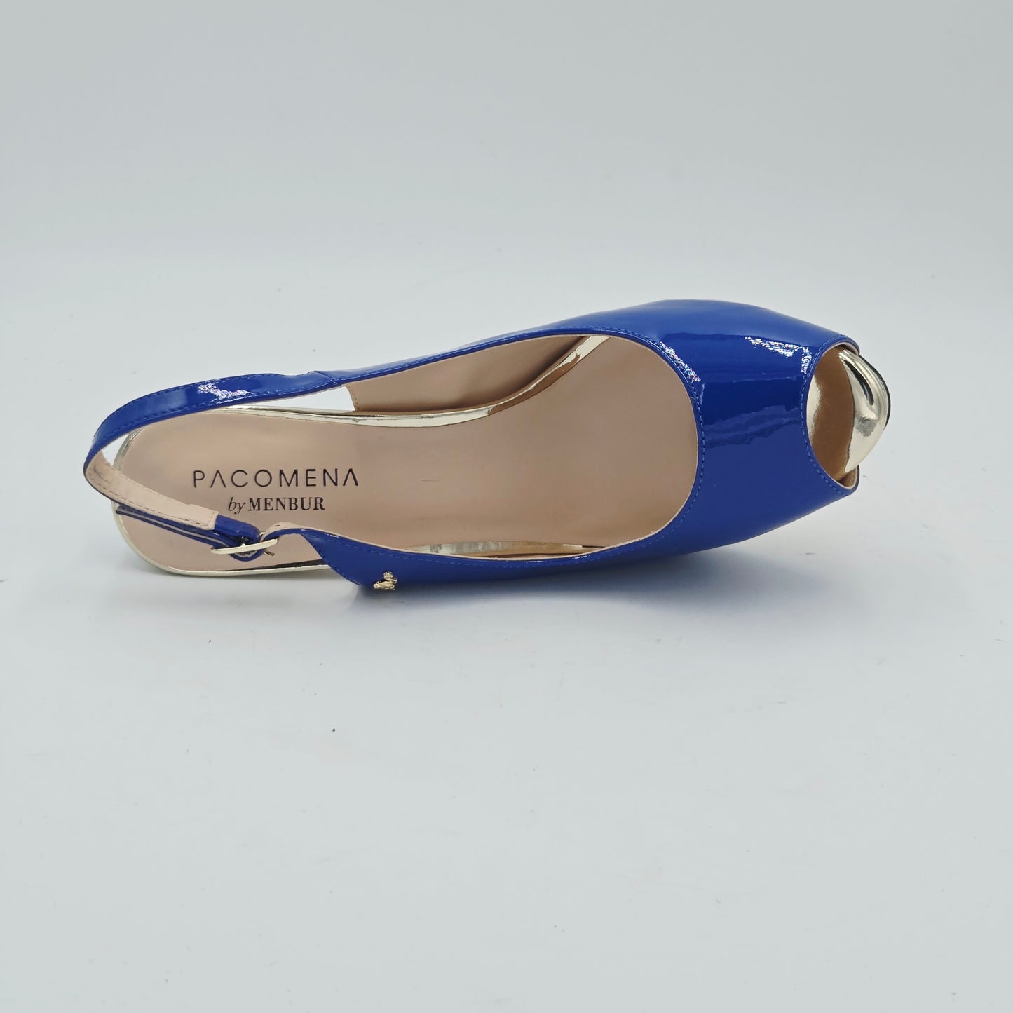 PACOMENA by MENBUR Decolté Donna pelle verniciata blu