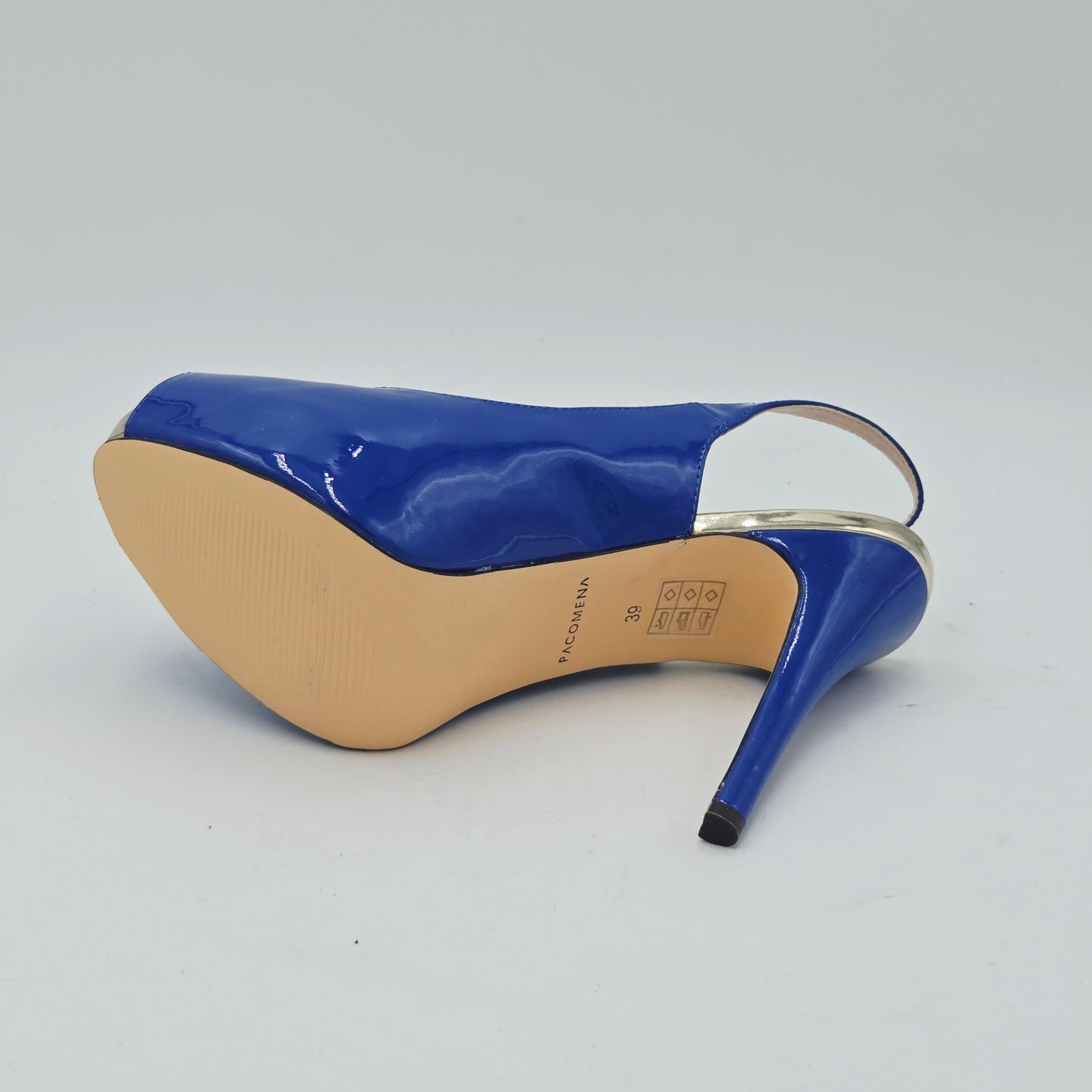 PACOMENA by MENBUR Decolté Donna pelle verniciata blu