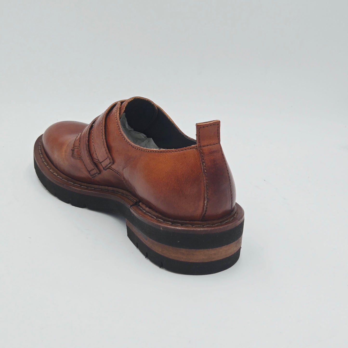 MOMA 84301F-VAR Scarpe Classiche Donna pelle marrone