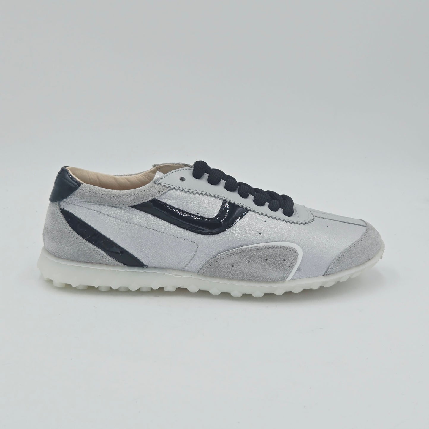 MOMA PER00A-PERC Sneaker Donna pelle grigio