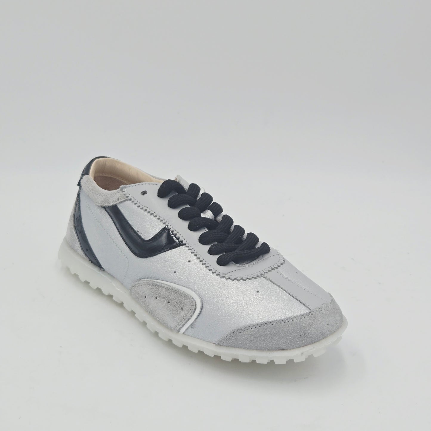 MOMA PER00A-PERC Sneaker Donna pelle grigio