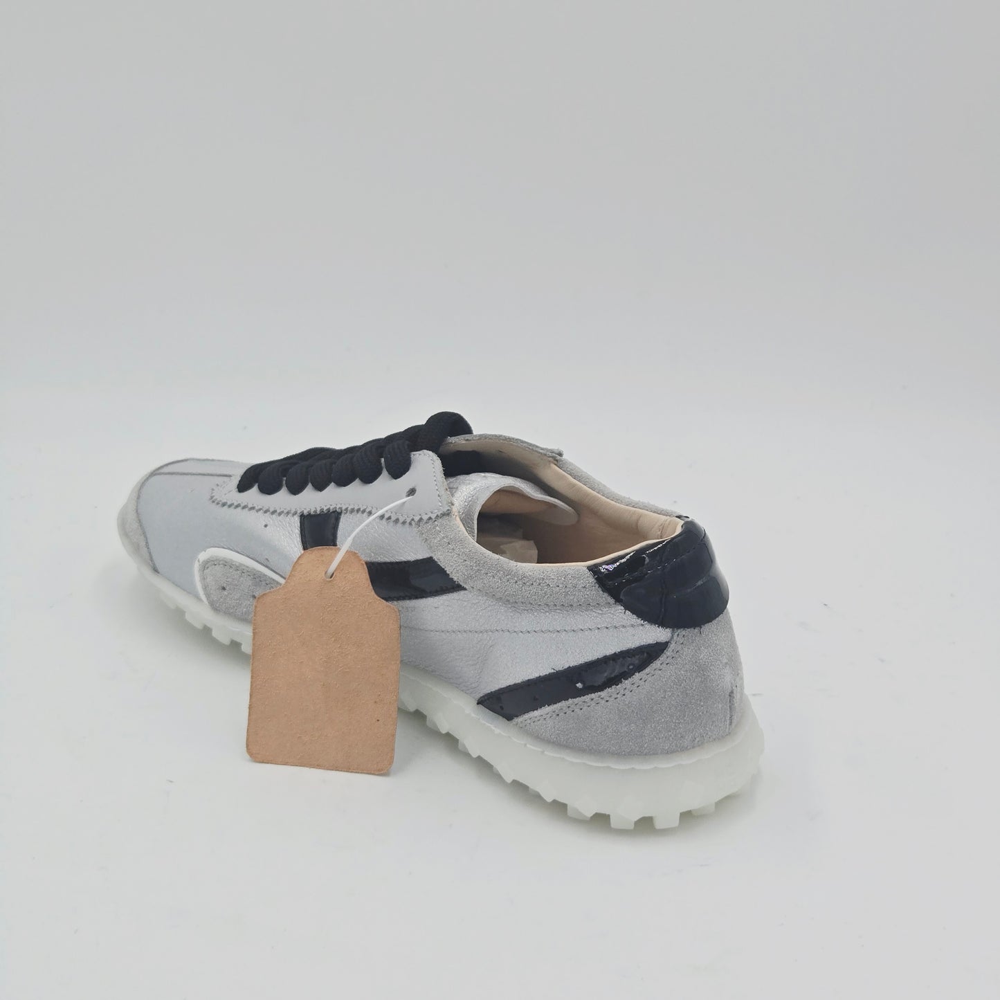 MOMA PER00A-PERC Sneaker Donna pelle grigio