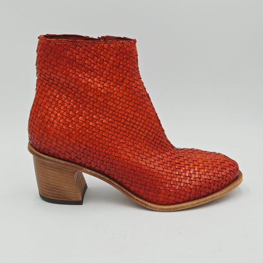 MOMA 28404C VINTAGE Stivaletti Donna pelle rosso