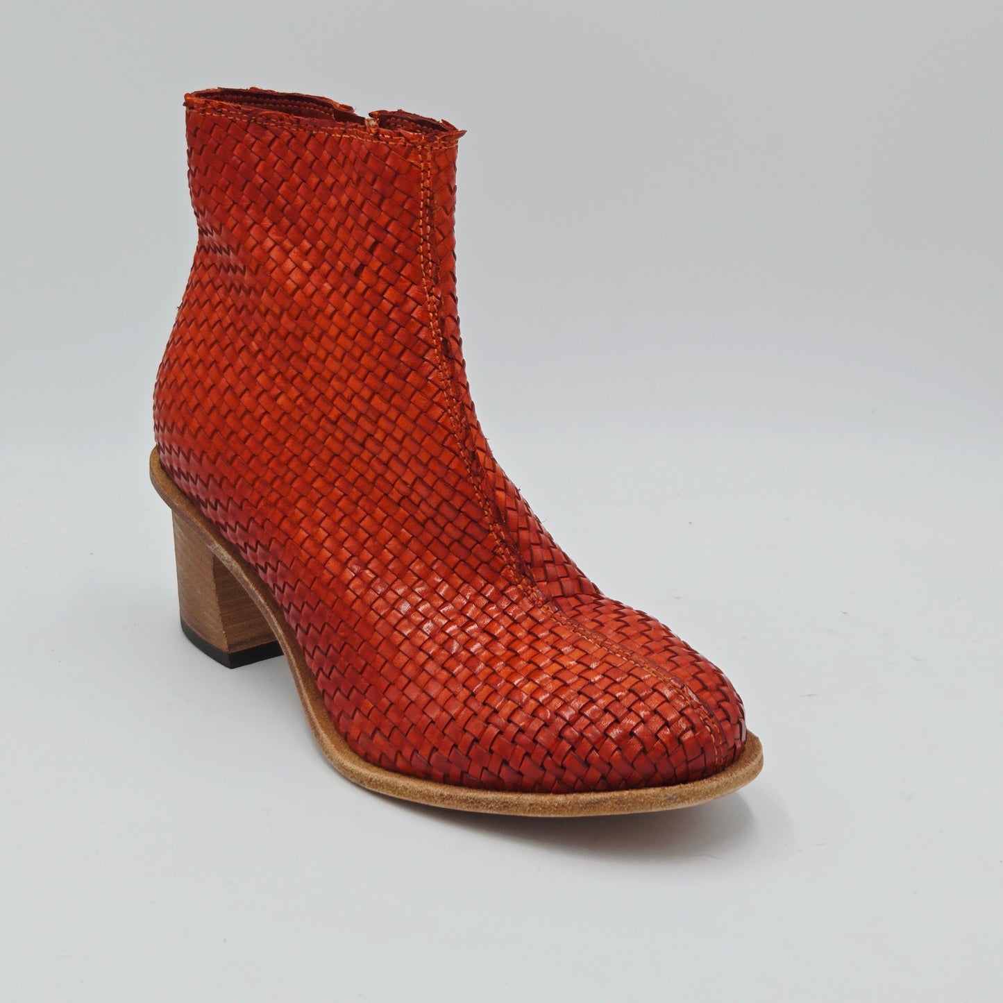 MOMA 28404C VINTAGE Stivaletti Donna pelle rosso