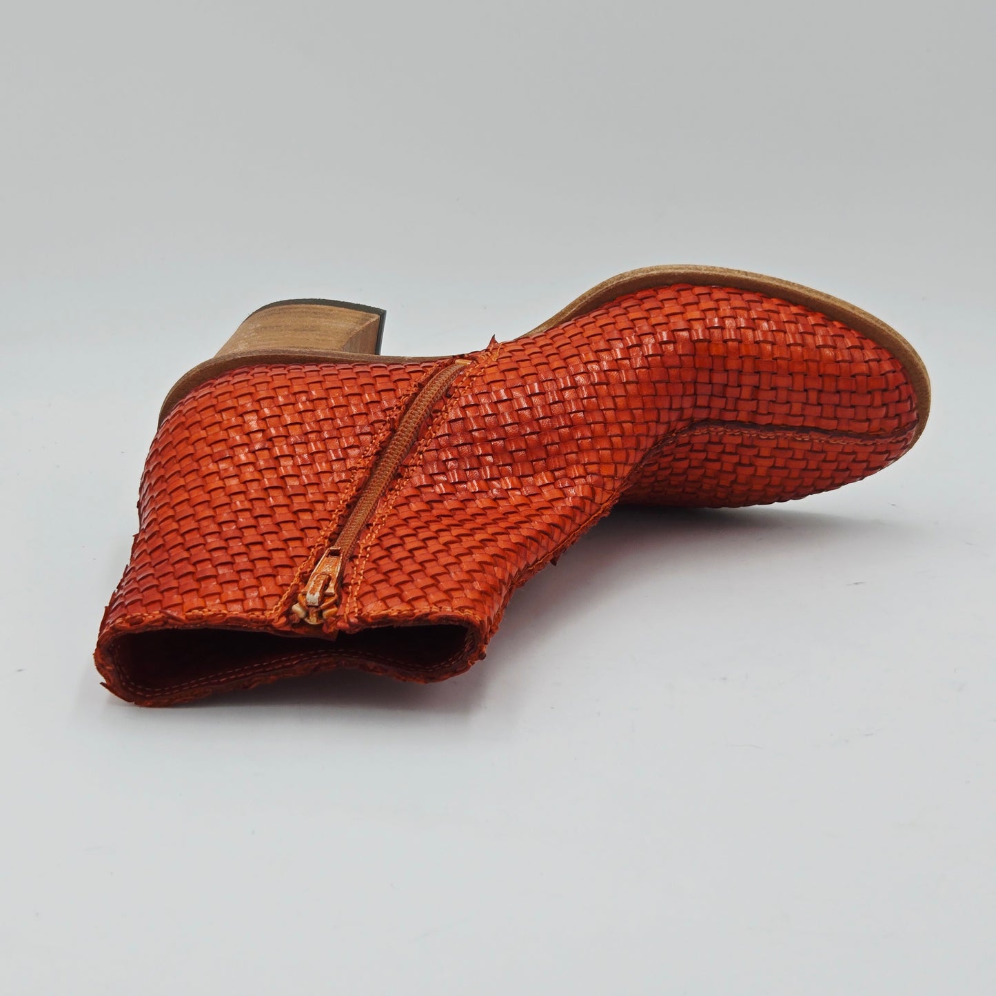 MOMA 28404C VINTAGE Stivaletti Donna pelle rosso