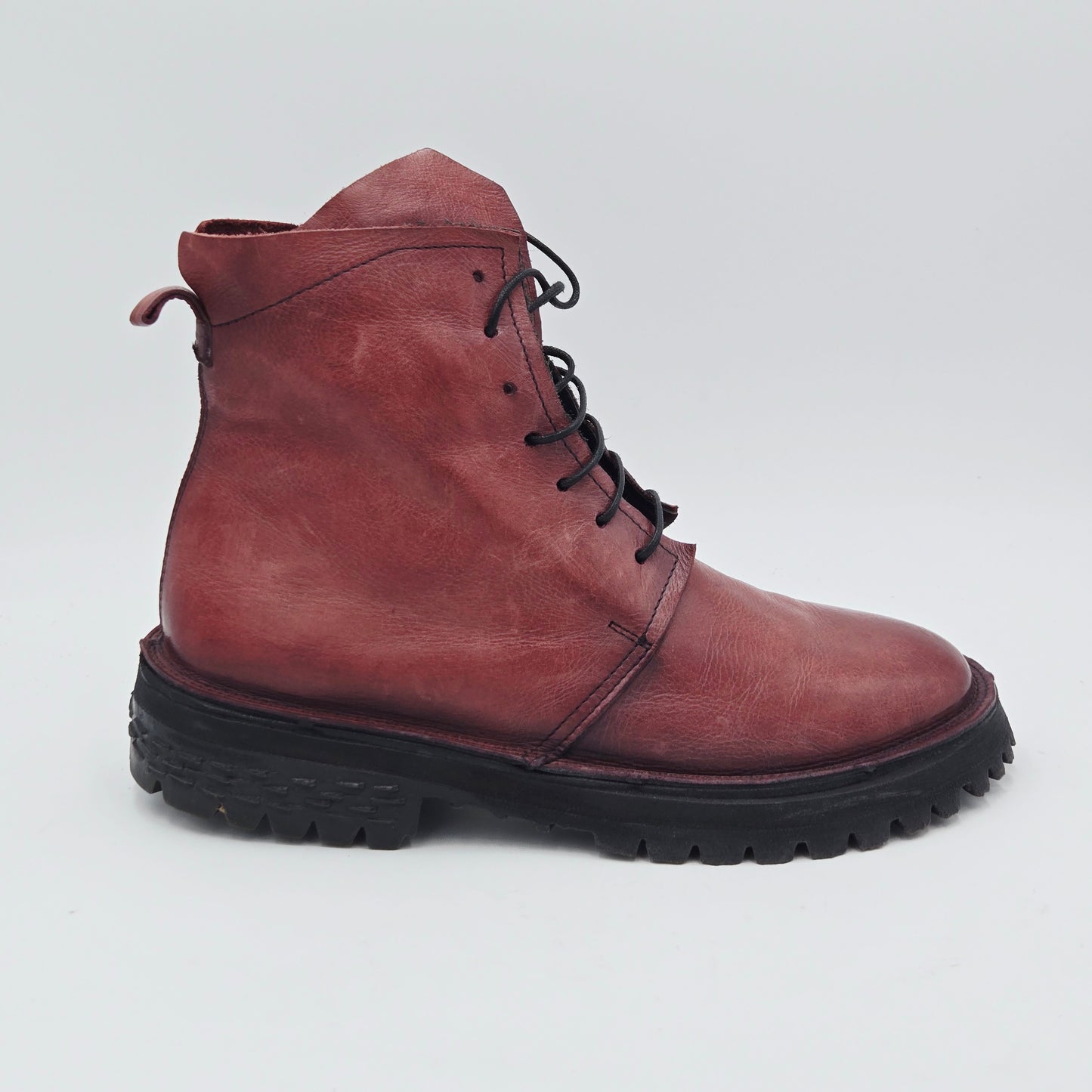 MOMA 73302C VINTAGE Stivaletti Donna pelle rosso