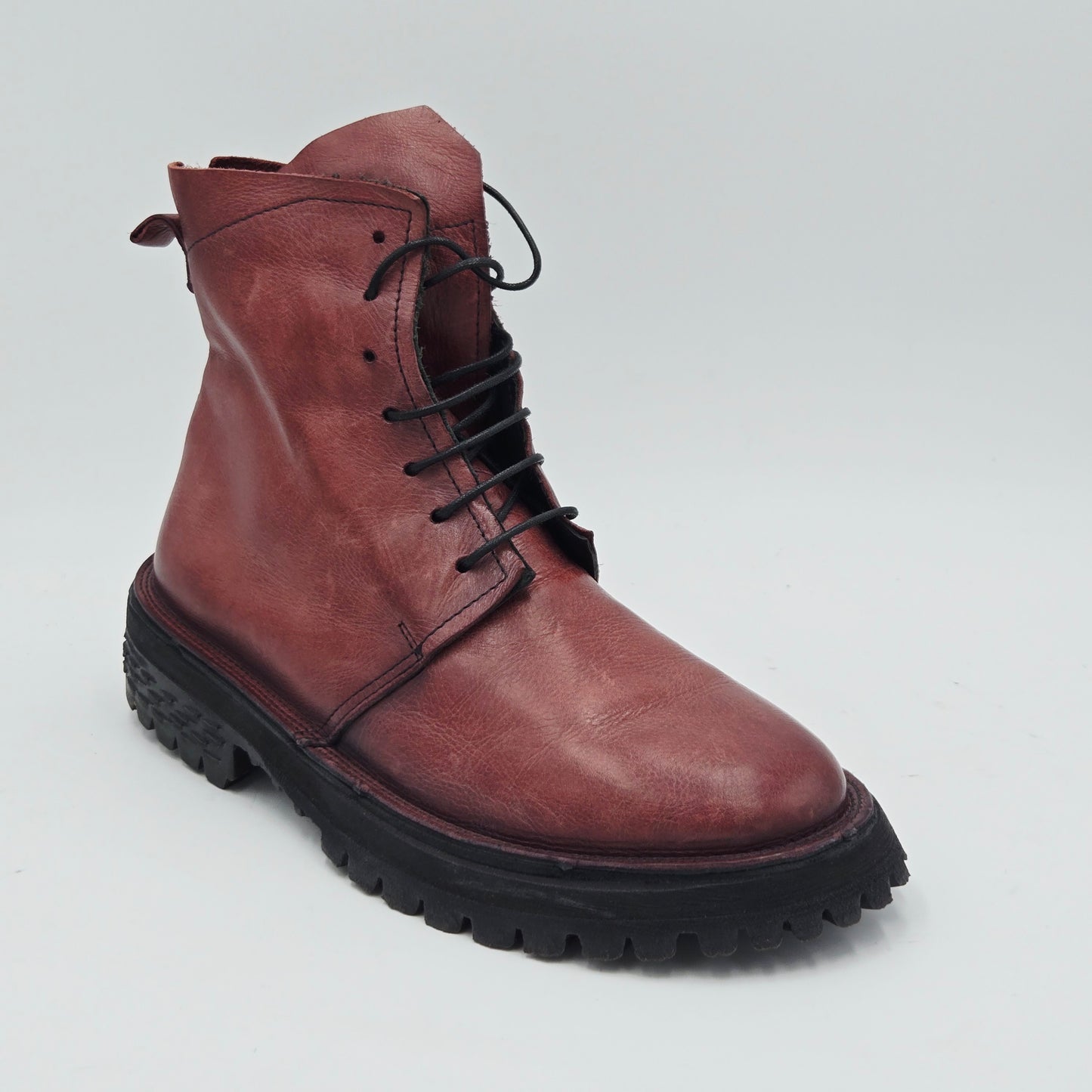 MOMA 73302C VINTAGE Stivaletti Donna pelle rosso