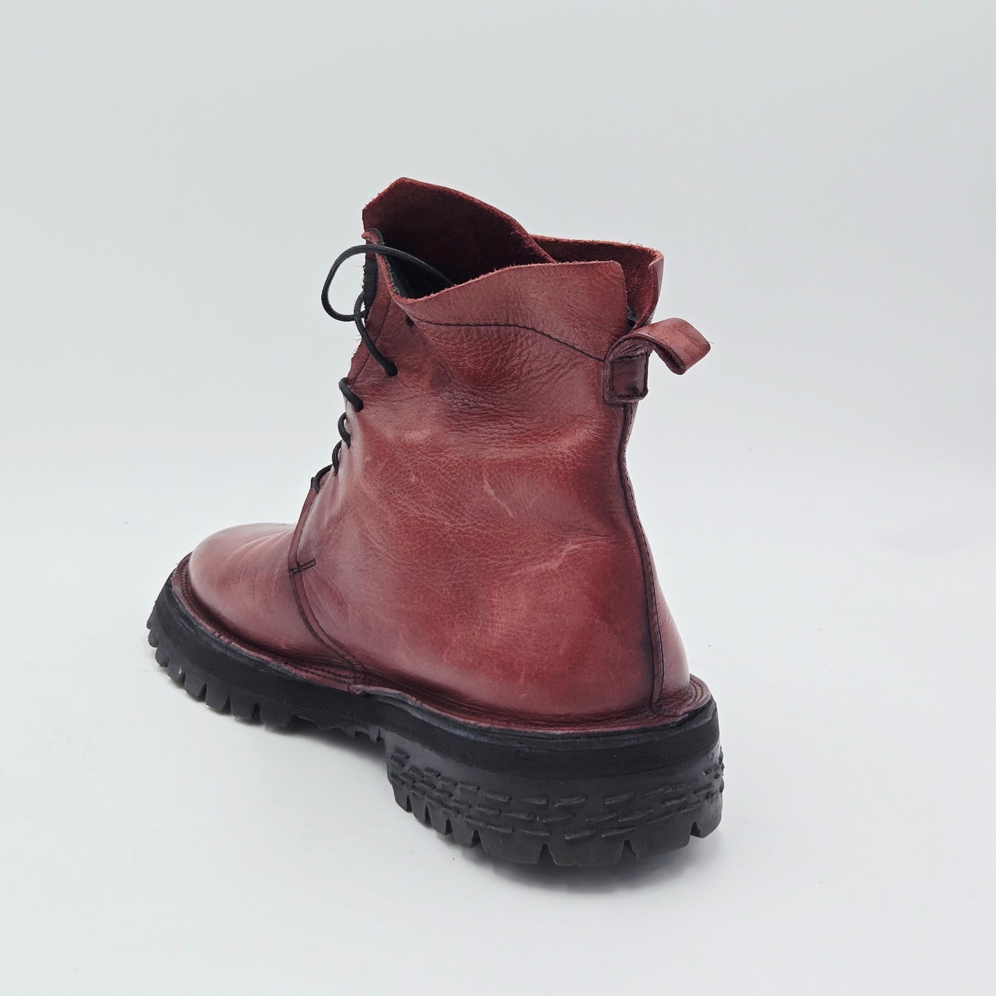 MOMA 73302C VINTAGE Stivaletti Donna pelle rosso