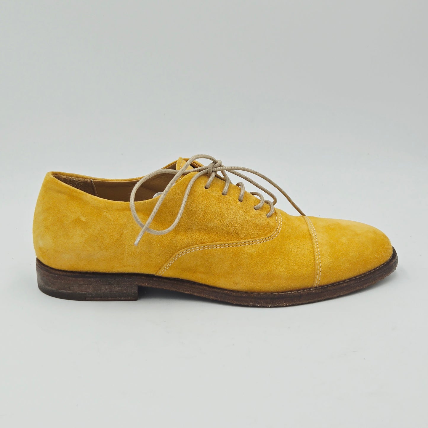 MOMA VINTAGE Scarpe Classiche Donna pelle scamosciata giallo