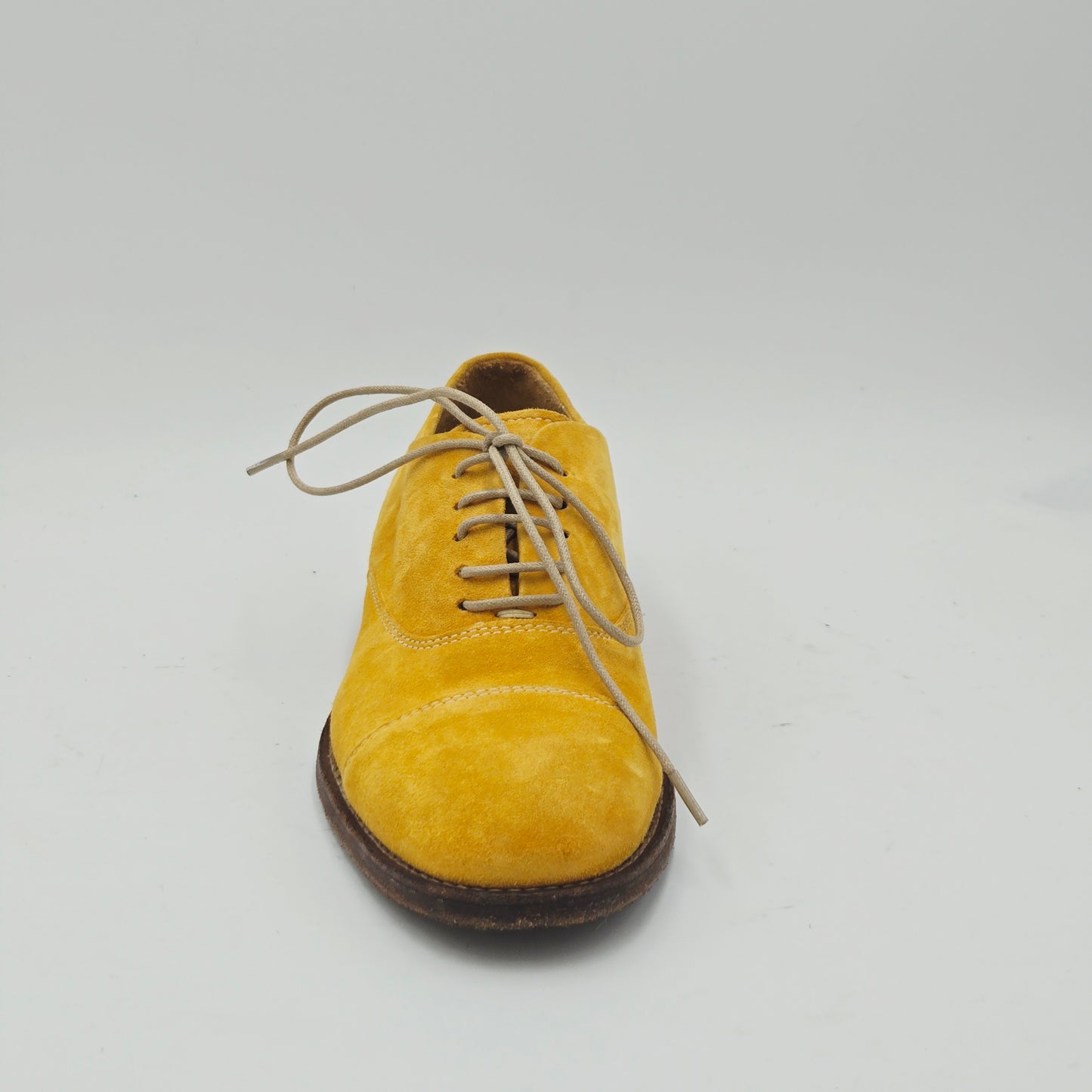 MOMA VINTAGE Scarpe Classiche Donna pelle scamosciata giallo
