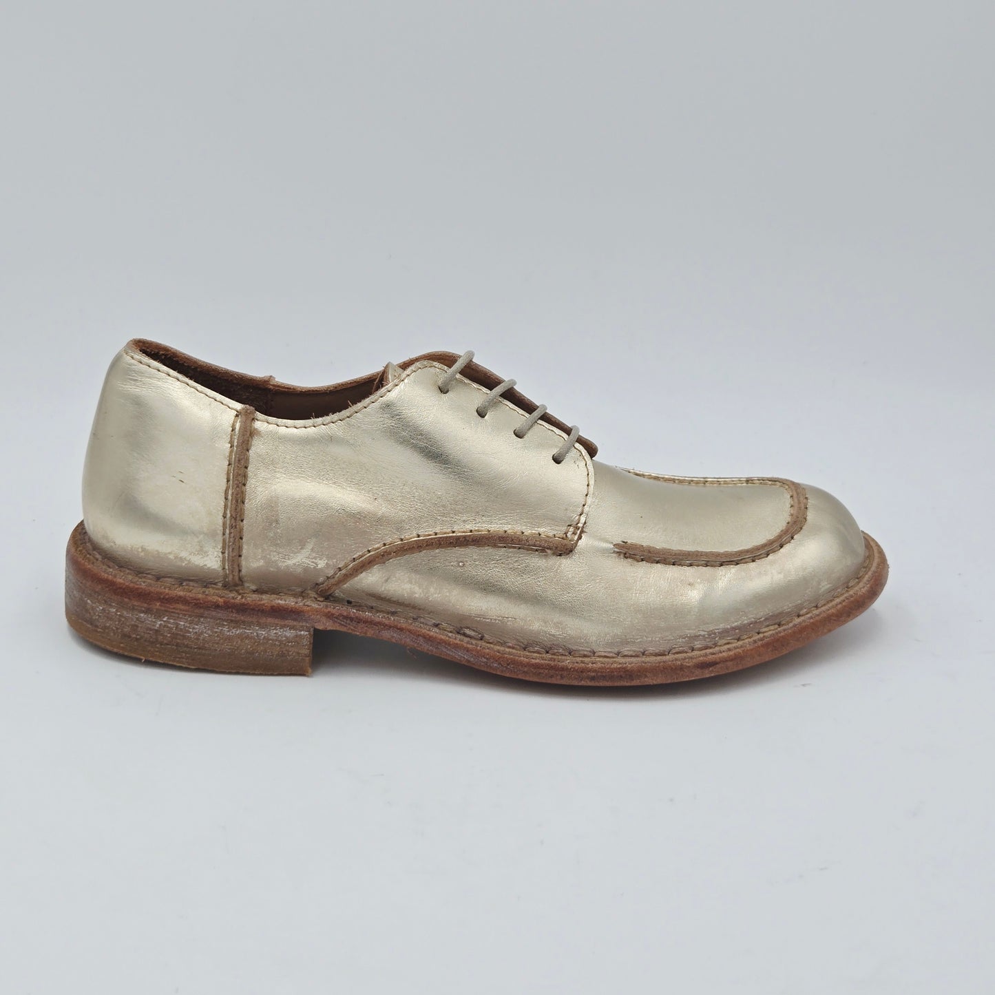 MOMA 1AS436-RA Scarpe Classiche Donna pelle oro