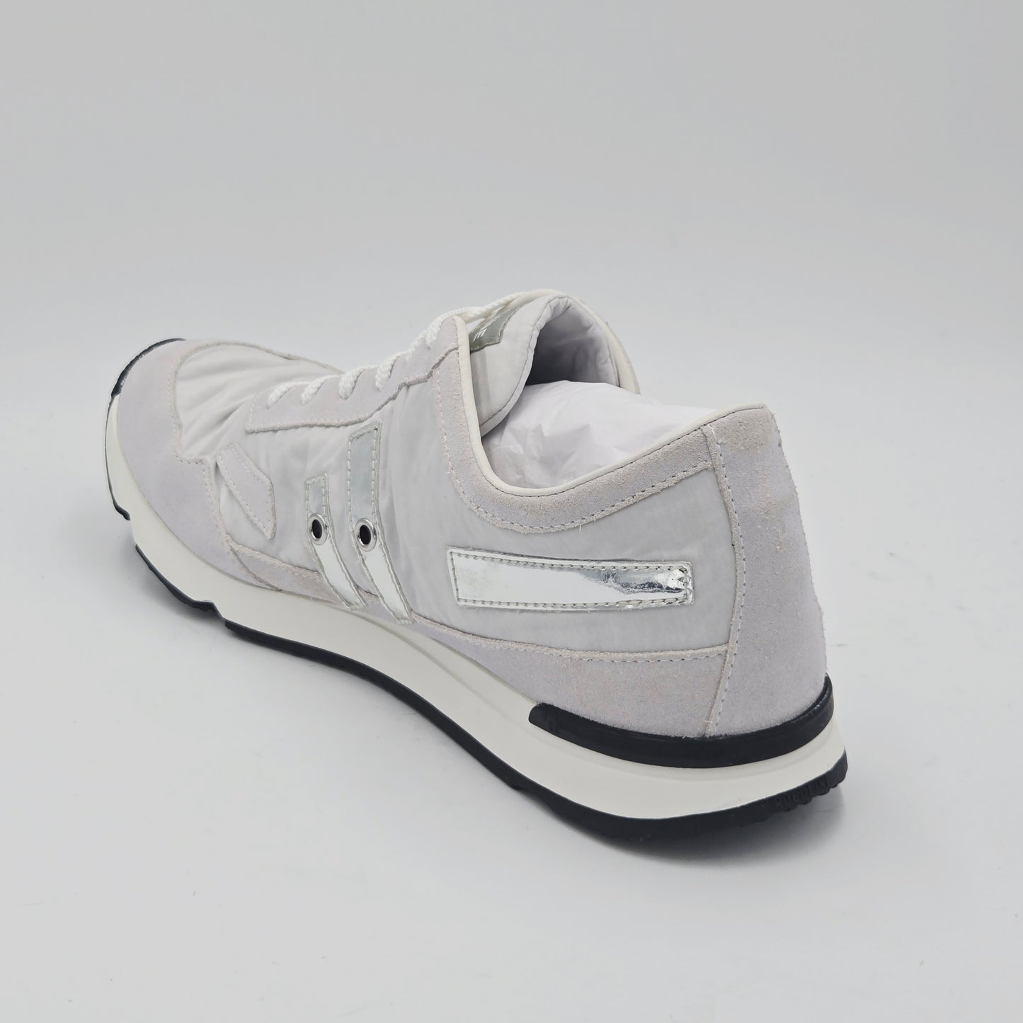 RUCOLINE Sneaker Uomo pelle scamosciata bianco