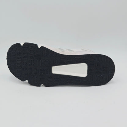 RUCOLINE Sneaker Uomo pelle scamosciata bianco