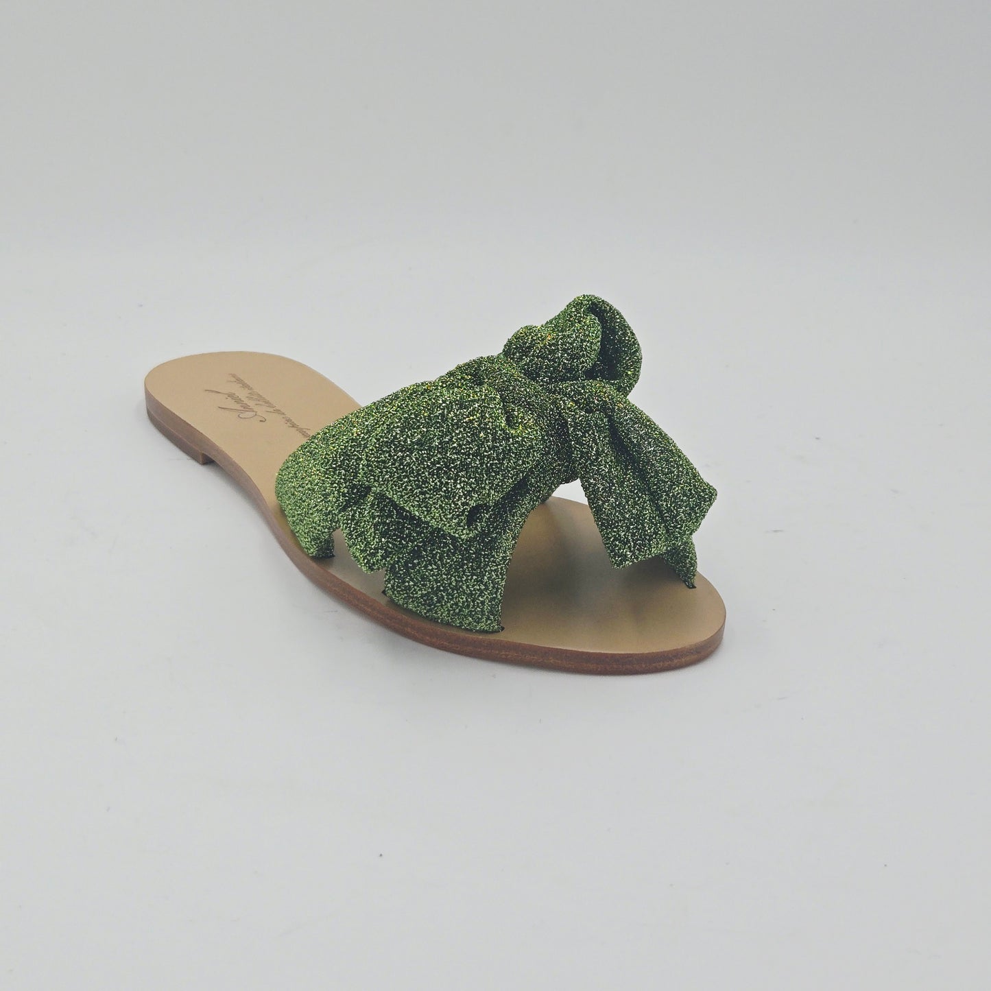 ANNIEL Sandali Donna tessuto verde