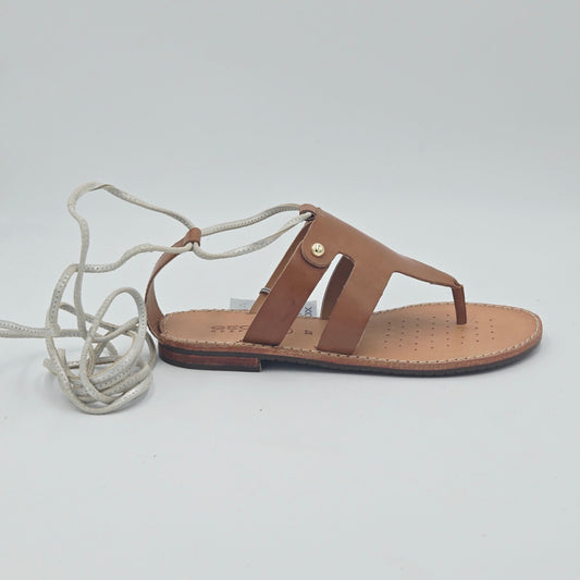 GEOX D SOZY Sandali Donna pelle marrone