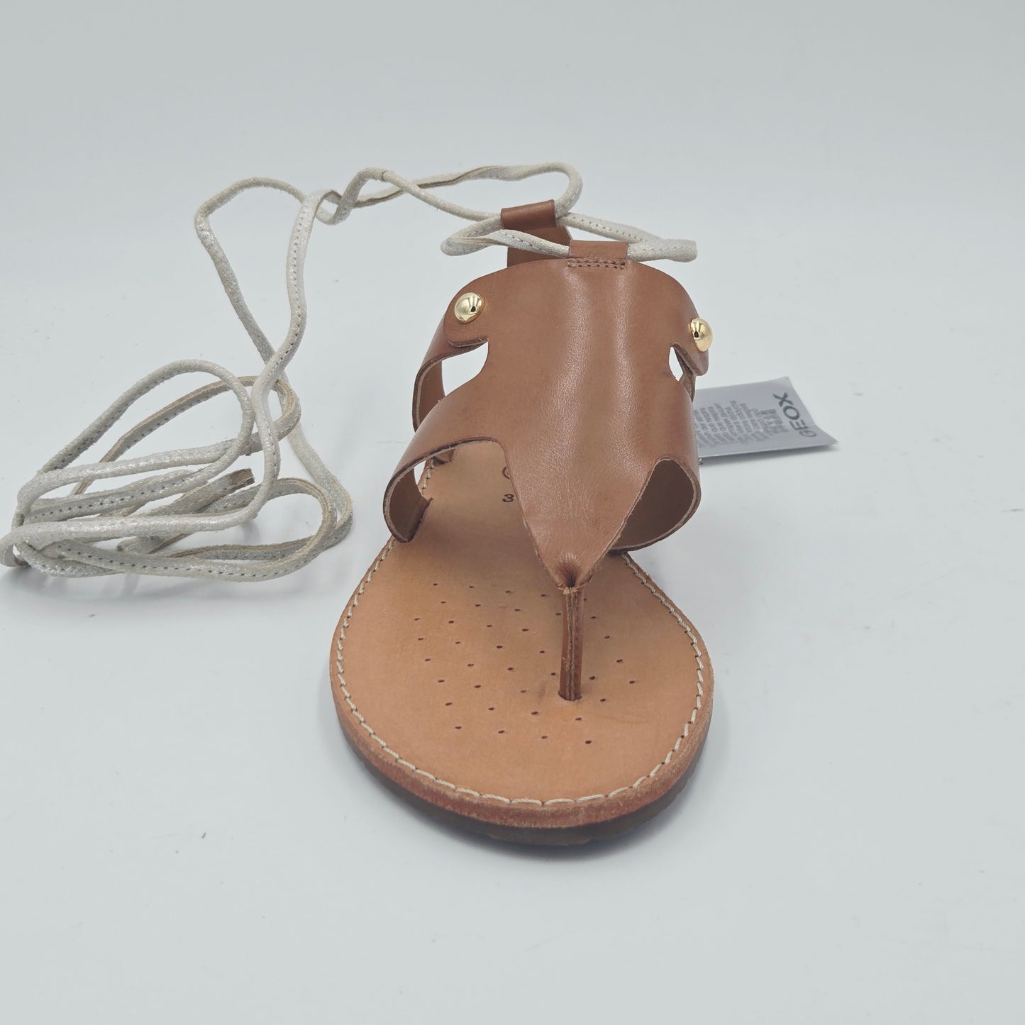 GEOX D SOZY Sandali Donna pelle marrone