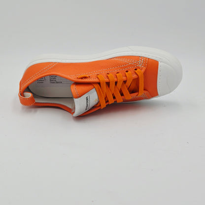 STOKTON Sneaker Donna pelle arancione