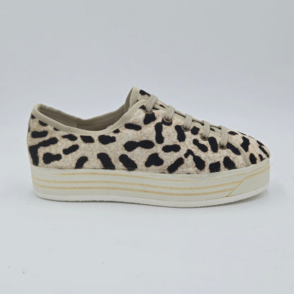 ANNIEL Sneaker Donna pelle scamosciata beige