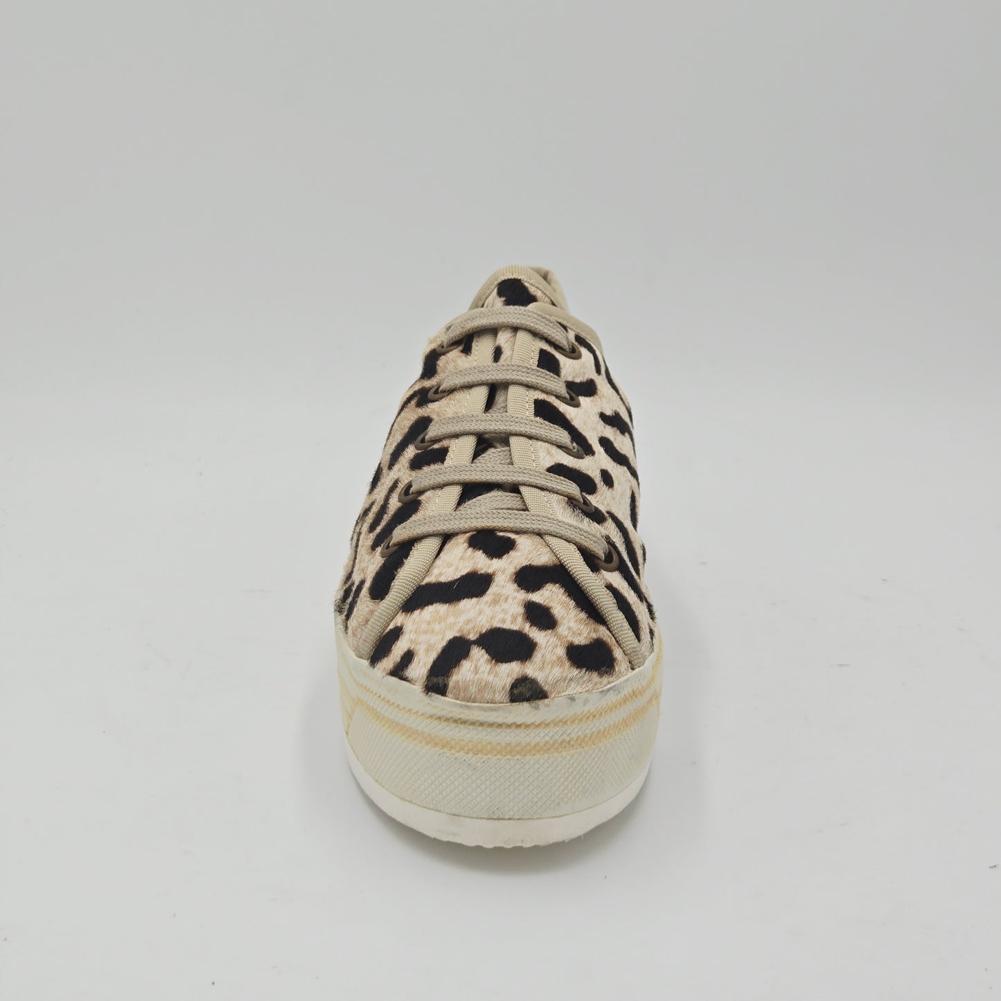 ANNIEL Sneaker Donna pelle scamosciata beige