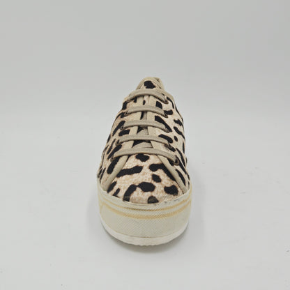 ANNIEL Sneaker Donna pelle scamosciata beige