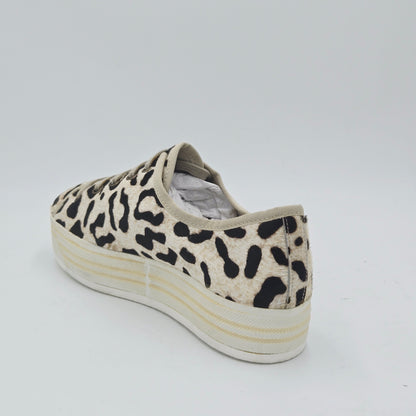 ANNIEL Sneaker Donna pelle scamosciata beige