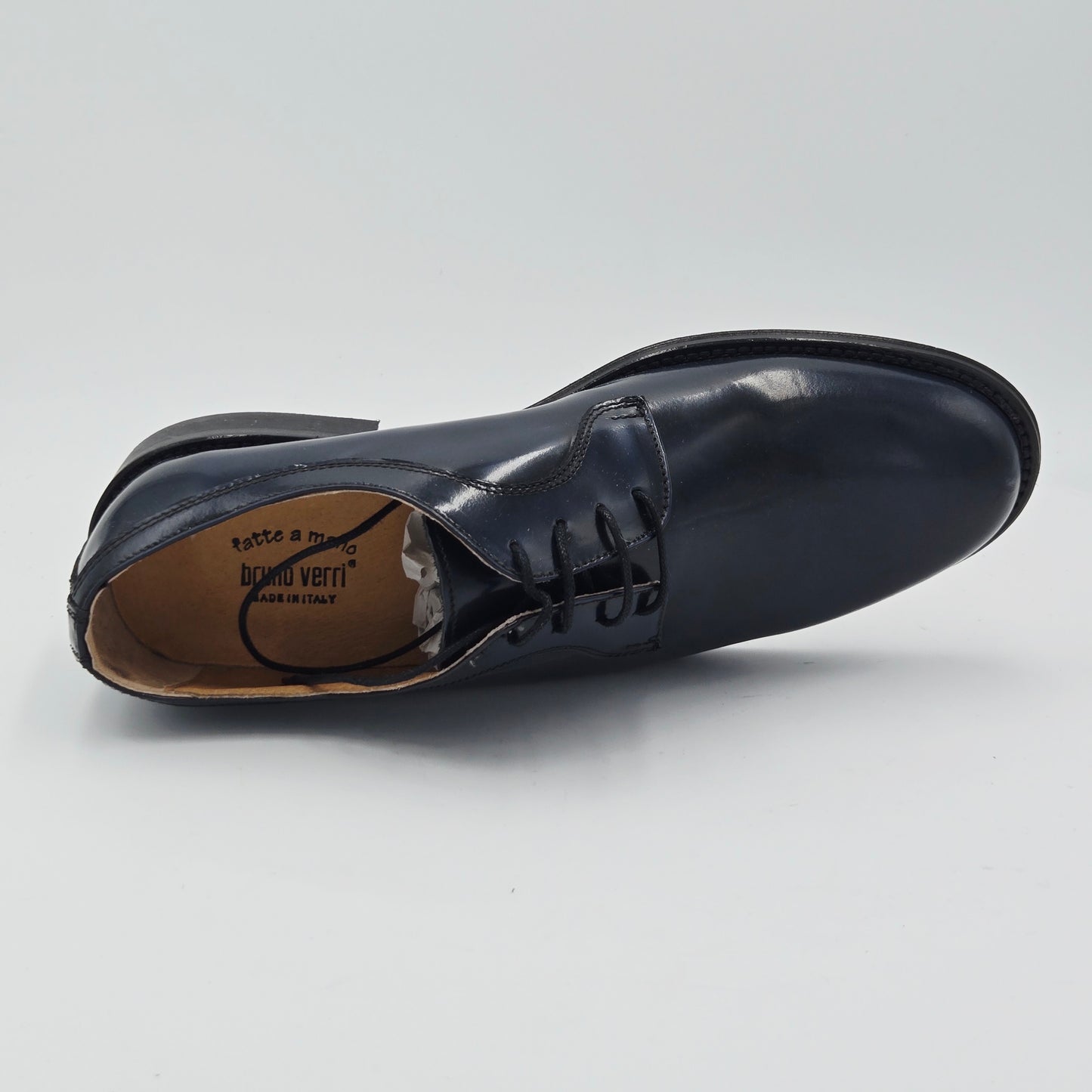 BRUNO VERRI Scarpe classiche Uomo pelle blu