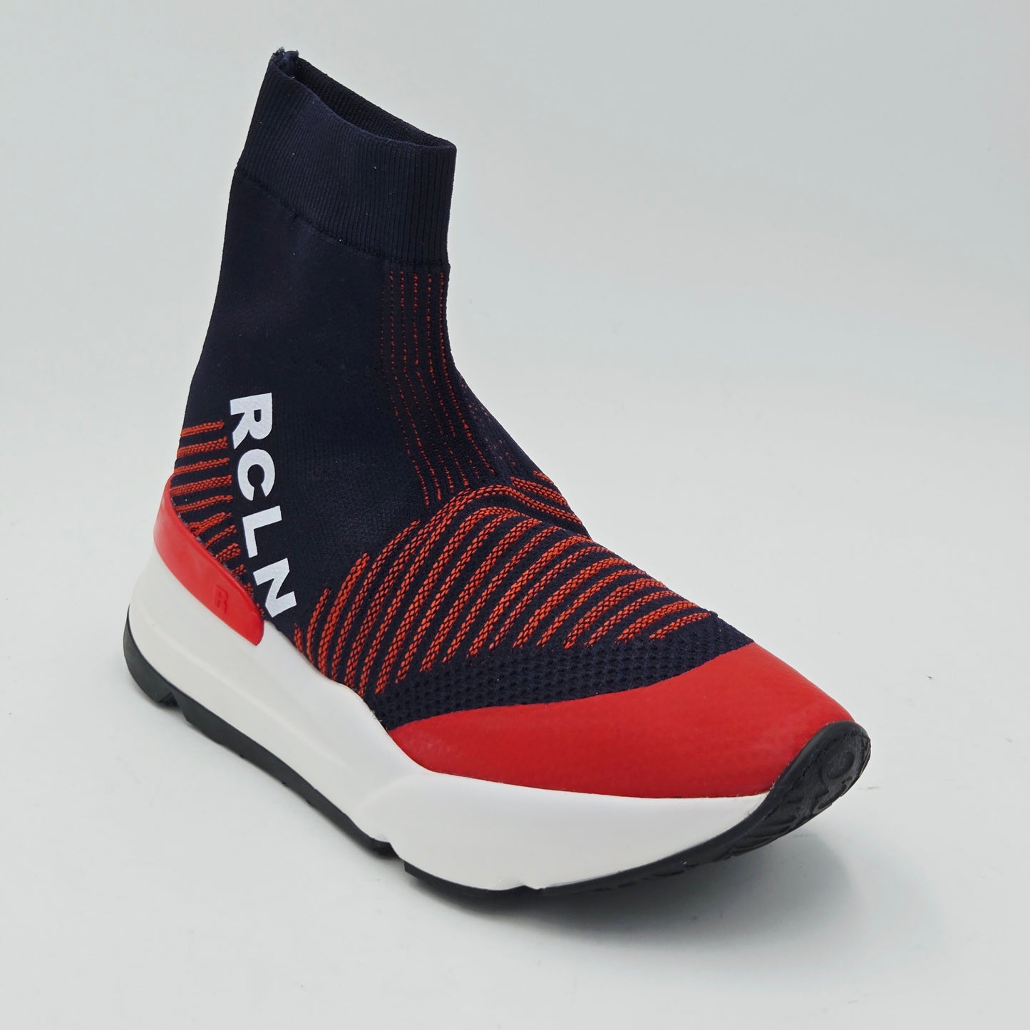 RUCOLINE Stivaletti Donna tessuto blu