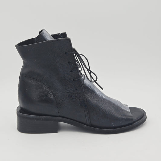 MOMA 35201 VINTAGE Stivaletti Donna pelle nero