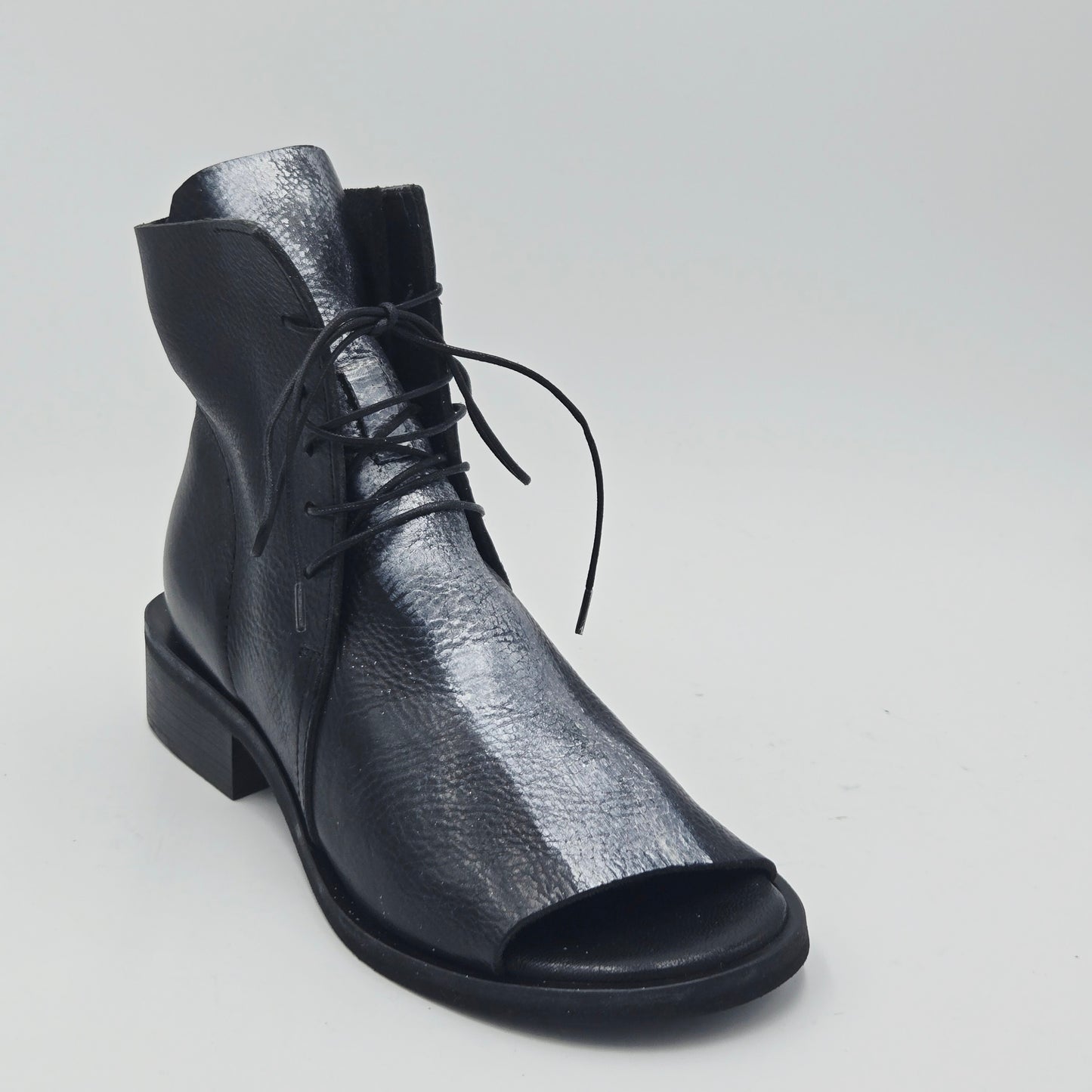 MOMA 35201 VINTAGE Stivaletti Donna pelle nero