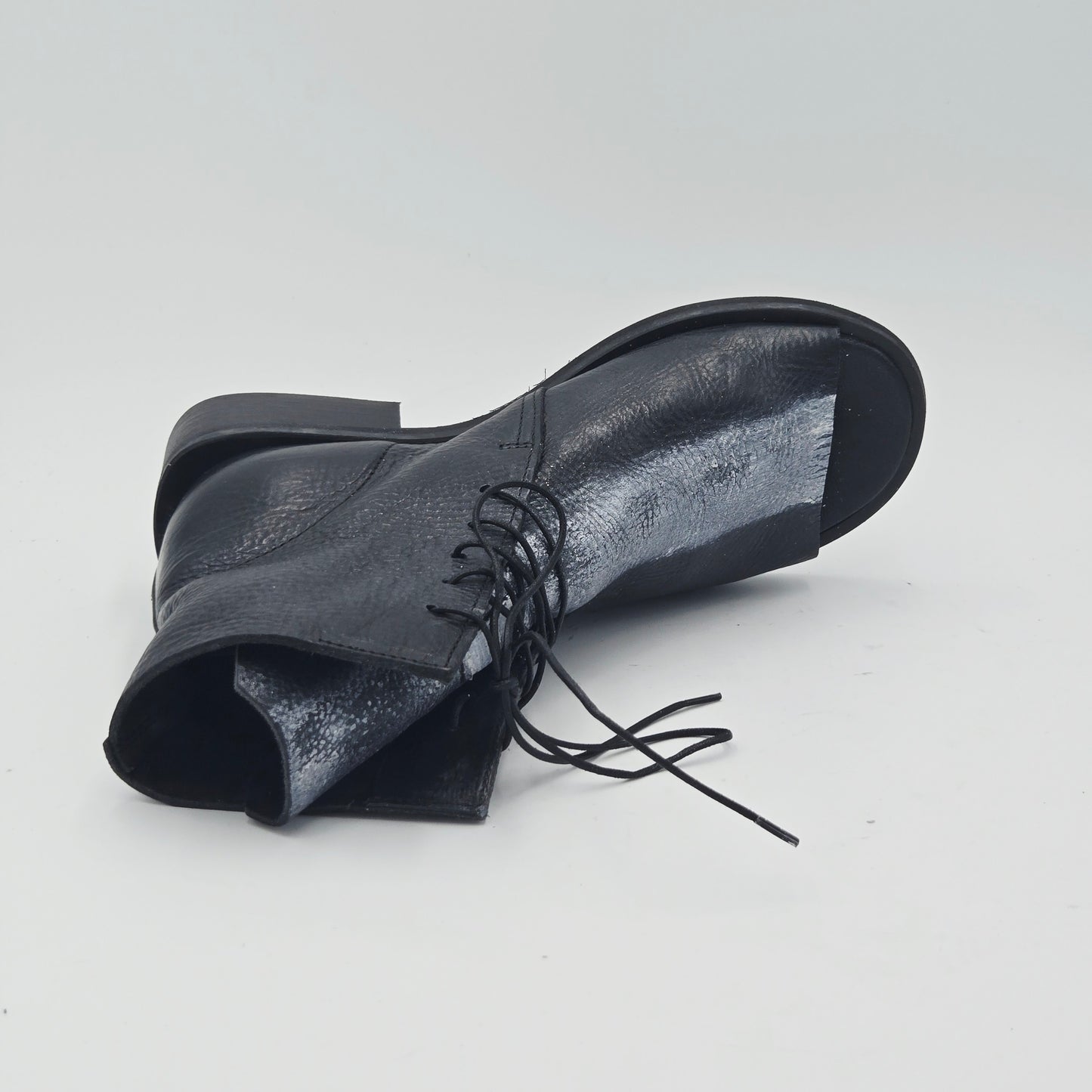 MOMA 35201 VINTAGE Stivaletti Donna pelle nero