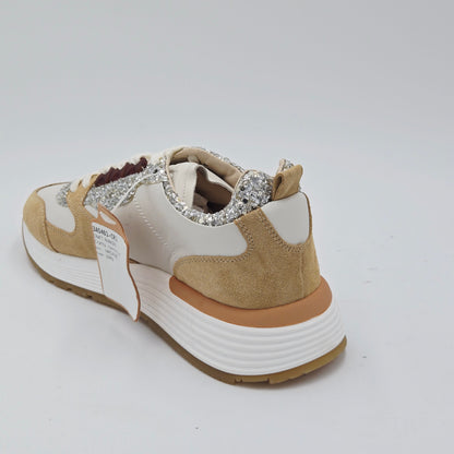 MOMA 3AS401-CR1 Sneaker Donna pelle marrone